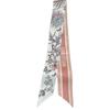 2024 Butterfly Print Silk Scarf: French Retro-Style Ribbon for Hair or Bag