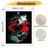 Disney Little Mermaid Oil Art Painting Kit Home Wall Decor Handmade Gift Mermaid Princess Undersea Scene Aesthetic Canvas Art Piece