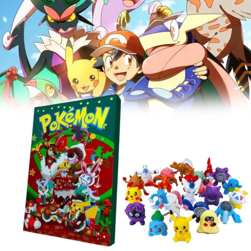 Рождественский праздничный адвент-календарь-сюрприз для детей, игрушка, мультяшный подарок