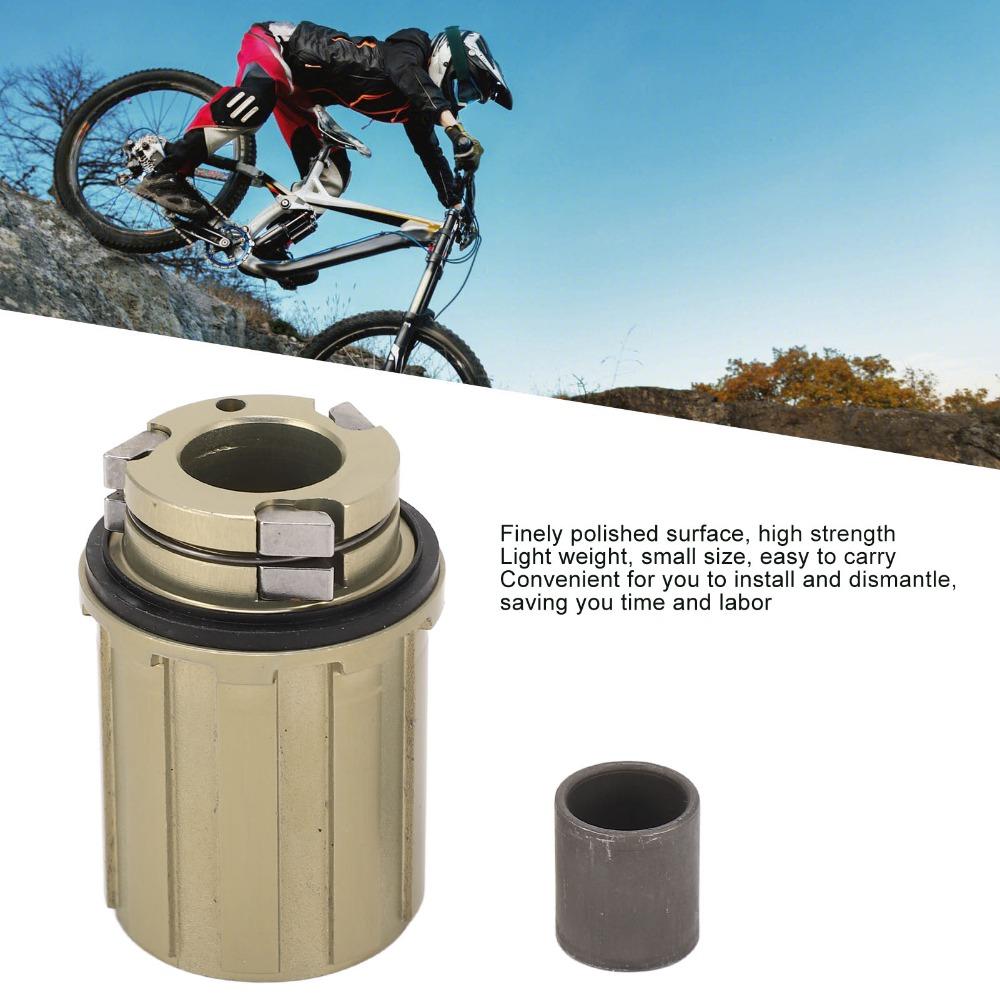2 Bearings Bike Freehub Body Aluminum Alloy Road Bike Freehub Body Mountain Road Bikes