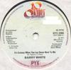 7inch Record BARRY WHITE - It's Ecstasy When You Lay Down Next BTC2350 20th Century Re 1977 UK Soul/Funk Used
