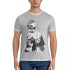 Новинка, монохромные футболки с фотографическим принтом Negative Illusion для мужчин, хлопковые футболки с круглым вырезом, черные, с коротким рукавом, с изображением Мифа Укуна