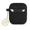 Etui do AirPods 1 Guess Silicone Charm 4G Collection czarne