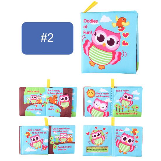 Тканевые детские книги, практичные, устойчивые к разрыву, мягкие детские тканевые книги для раннего образования для школы