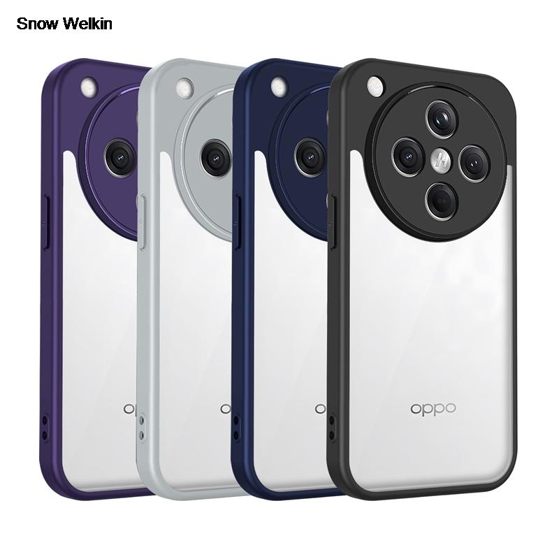 Прозрачный силиконовый чехол для Oppo Find X8 Pro FindX8 PC Задняя панель TPU Бампер Ударопрочный Прозрачный Чехол для телефона Крышка