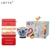 Керамическая кружка JOYYE с ручкой-С и синим цветочным узором