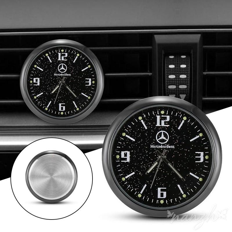 Car Clocks Night Vision Fashion Watches Decoration For Mercedes Benz AMG Smart W205 C300 W203 W206 W108 W124 W126 Keychain FZ8
