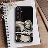 Cheree Crowley Чехол для телефона для Samsung Galaxy A73, A21s, A22, A31, A52, A53, A71, A41 Мягкий черный корпус