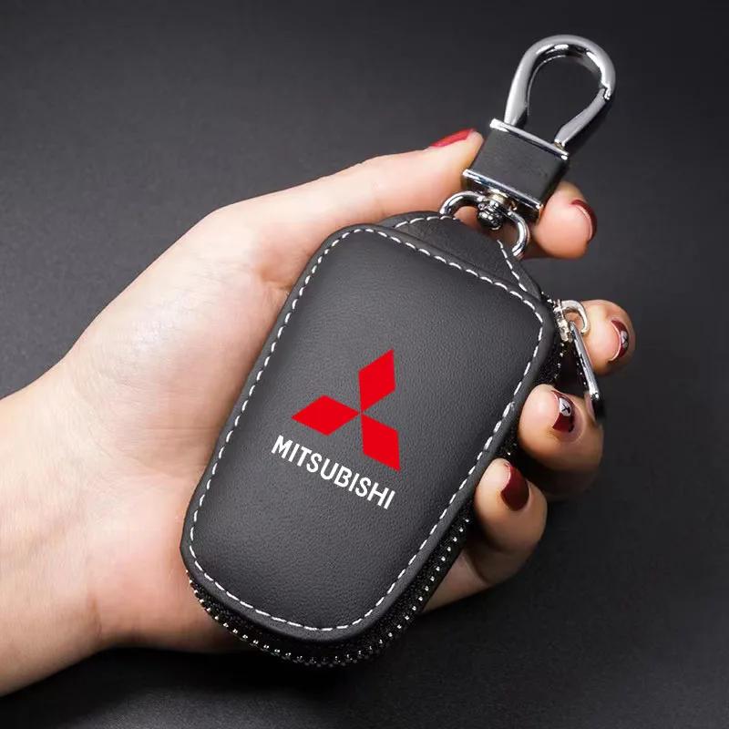 wszm6 Car Remote Key Case Key Fob Cover Protector for Mitsubishi Outlander L200 Pajero ASX Lancer Car Accessories