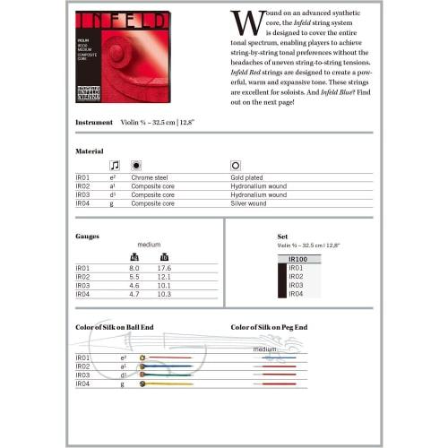 Infeld Red Rose String (E String)