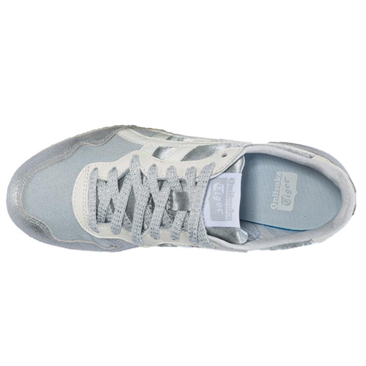ONITSUKA TIGER Кеды Serrano Низкие Повседневные Женские Серебристо-белые D7M5L-9300