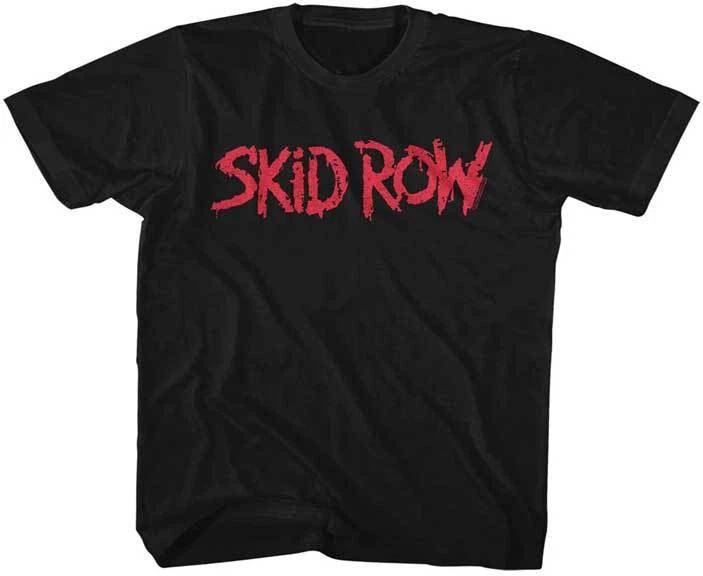 Skid Row Red Band Logo Youth T Shirt 2T-YXL Heavy Metal Music
