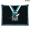 Port Adelaide Power Wall Tapestry Aesthetic Wall Hanging Printed Fabric Blanket Decorative Tapestries for Bedroom Living Room Home Decor