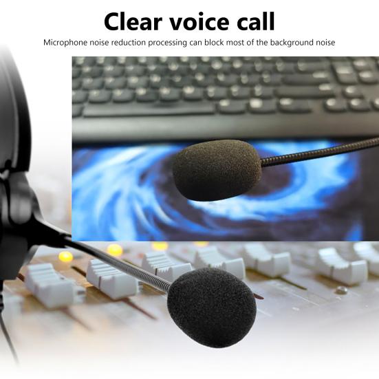 H300D Телефонная гарнитура с шумоподавлением без потерь, дышащая, 3,5 мм, RJ9, для связи в колл-центре, бинауральные наушники для водителя грузовика, офиса