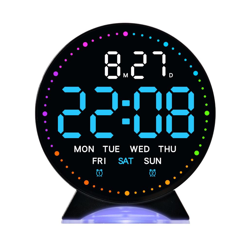 Electronic Bedside Alarm Clock With Countdown And Weekday Display For Home Use