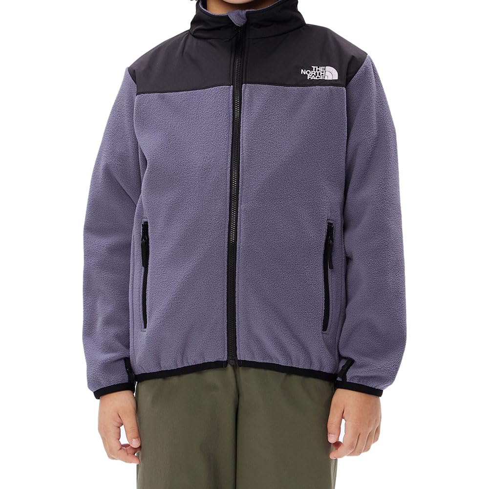 North Kids Mountain Versa Micro Куртка Унисекс Защита от холода Сохранение тепла Легкая Черная 140 [The Face] Застежка-молния [FW23]