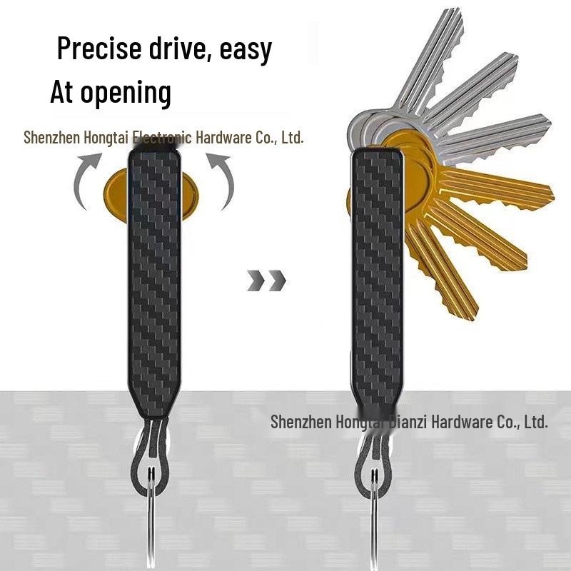 Алюминиевый органайзер для ключей с трекером Airtag и пряжкой для хранения на открытом воздухе