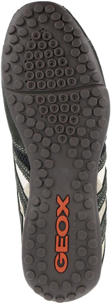 Geox U Snake K Sneakers (U4207K) Dark Grey/off White