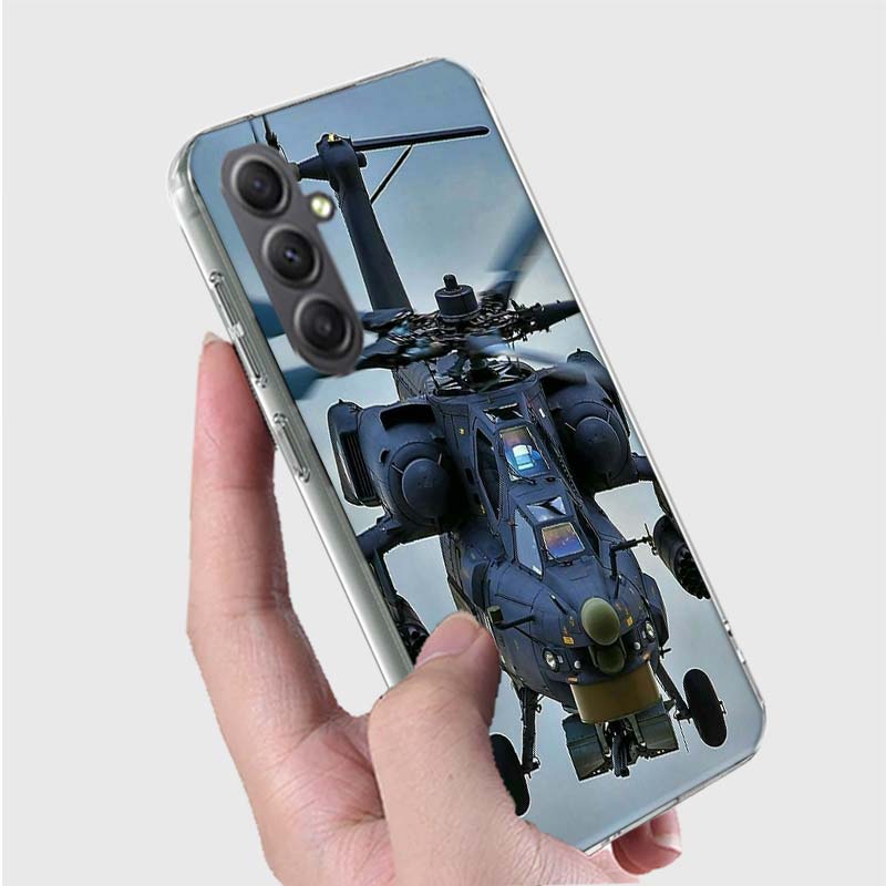Fighter Jet Phone Case for Samsung A16 A26 A36 A56 A17 A37 A57 A07 A06 A02S A03 A04S A05S Galaxy Note 20 10 A50S A71 A51 A31 A30