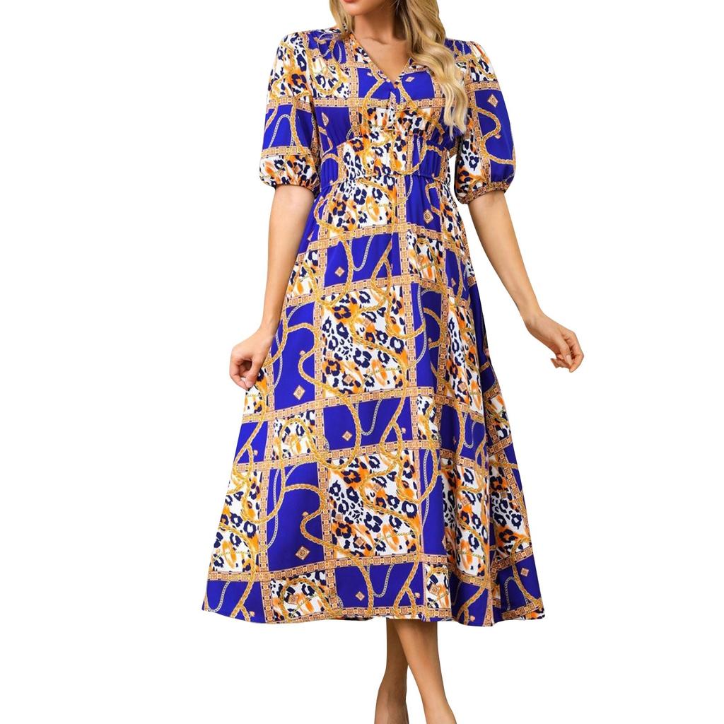 Women's Dresses Boho Long Floral Geometric Fashion Dresses