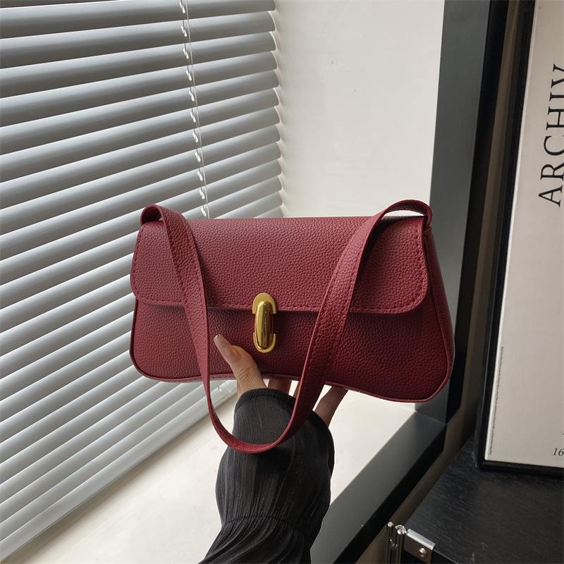 Персонализированная трендовая сумка под мышкой, новая женская сумка через плечо, модная высококлассная ретро-сумка под мышкой.