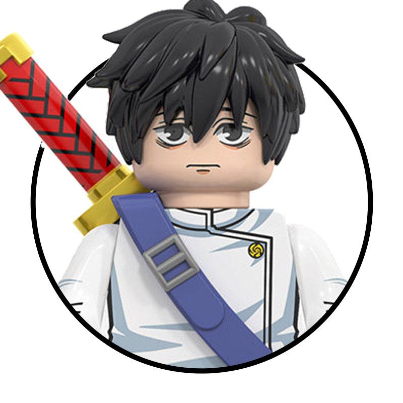 40pcs Jujutsu Kaisen Building Blocks Itadori Yuji Gojo Satoru Ryomen Mini Action Figure Accessories Christmas Gift for Kids