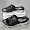 Fashion Fashion Mens Slippers Lightweight Beach Shoes Couple Casual Shoes Non-Slip Indoor Bathroom Slippers Outdoor Mens Sandals