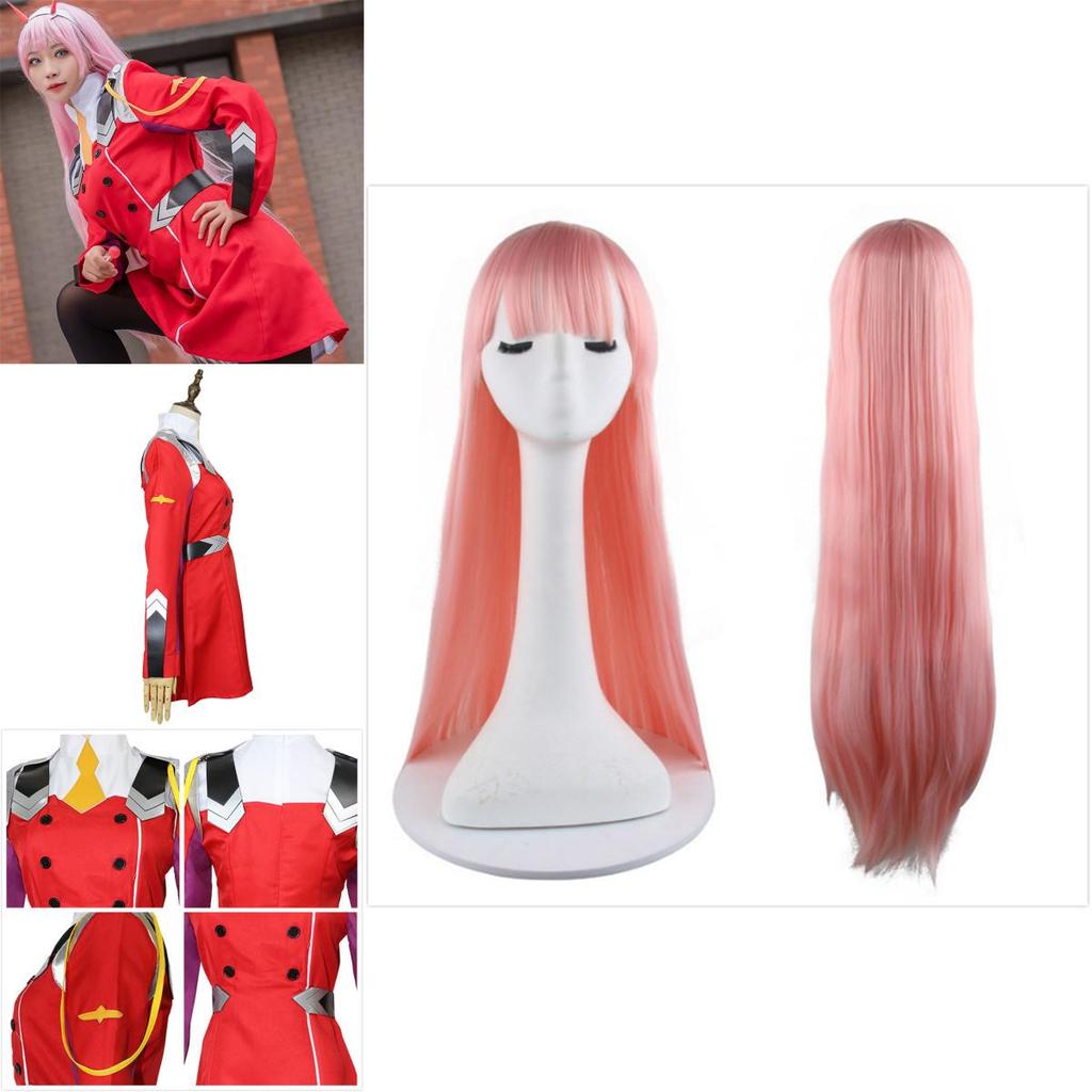 Привлекательный костюм-комбинезон Zero Two из Darling In The Franxx для поклонников аниме