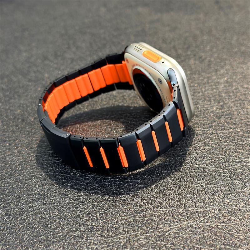 Нержавеющая сталь Ремешок Для Apple Watch Ultra3/2 49мм 11 10 46мм 42мм 9 8 7 45мм 41мм Металлический Быстросъемный Браслет Ремешок iWatch 6 5 4 SE 44мм 40мм