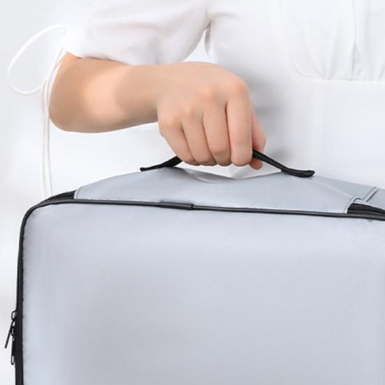 Сумка для защиты дорожных документов Огнеупорная Водонепроницаемая Сумка для хранения файлов с многослойным дизайном