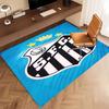 1pc Santos SFC logo Print Area Rug - Soft, Washable Non-Slip Indoor Mat, Living Room, Home Office Decorative Rug,Office Decorative
