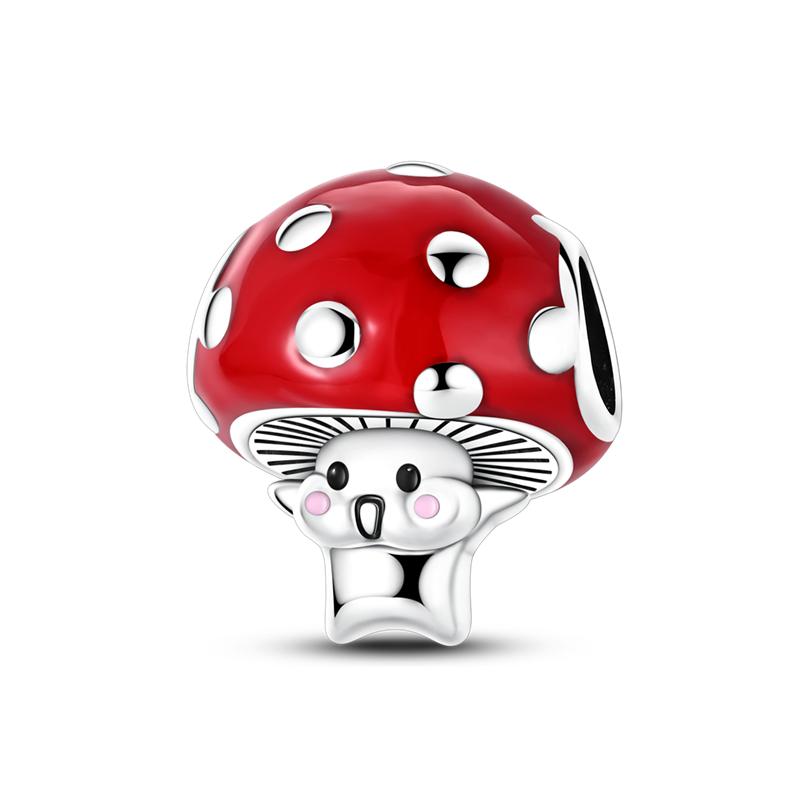 Copper Happy Puppy Lucky Charms Bead Cz Zirconium Bear Blue Elephant Love Dangle Fit Original Bracelet Diy Jewelry