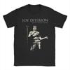 Retro Joy Division Japanese  Tshirts For Men Women 100%Cotton Short Sleeve Punk Rock Goth Crewneck Summer TopsTops