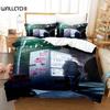 Новый 3D-печатный комплект постельного белья «ЗОВ НОЧИ» с аниме-принтом, односпальная кровать, двуспальная кровать размера «king-size», комплект постельного белья для взрослых и детей, комплект пододеяльников