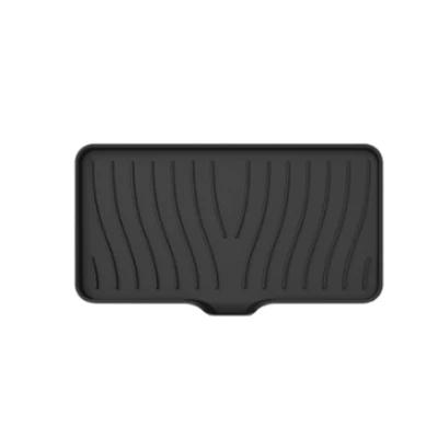Kitchen Faucet Absorbent Mat Sink Splash Guard Silicone Drainage Drying Pad Countertop Protection Soap Dispense Storage Tray