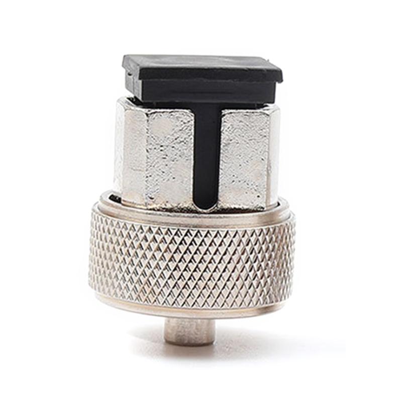 Upgraded Fiber Optic Adapter for FC/SC/ST/LC Fiber Adapter Coupler for Fiber Emergency Repair & Connection 4 Types Conne
