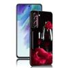 Чехол для телефона Coffee Wine Cup для Samsung Galaxy S20 S21 FE S22 Ultra S10 Lite S10E S9 S8 Plus S7 Edge из мягкого ТПУ черного цвета