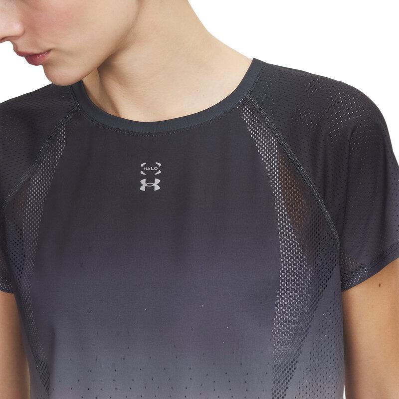 Under Armour Женская жаккардовая футболка для бега Halo Run