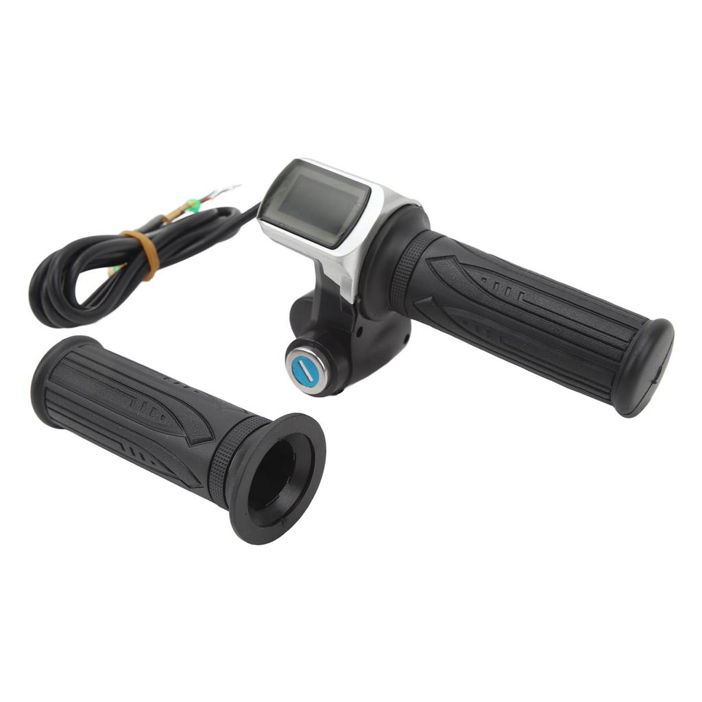 Controller Throttle Grip Set 12V500W Electric Speed Controller Display Throttle Rubber Grip with