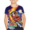 Blaze and the Monster Machines Shorts Sleeve Kids Girl Boys T-shirts Printed Little Girl Top Baby T Shirts Children Toddler Clothes