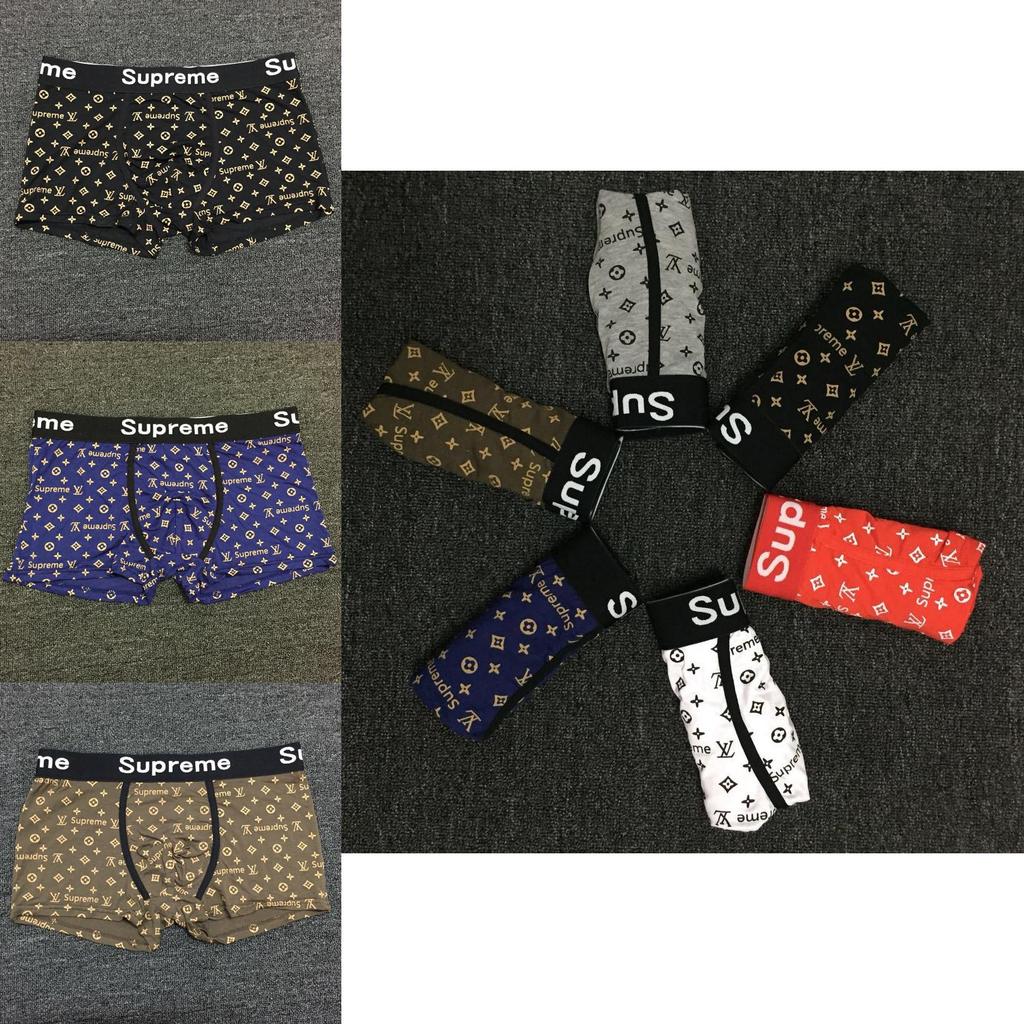 Fashion Mens Premium Cotton Elastic Waist Boxer Underwear Sexy Briefs Underpants