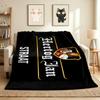 King'S Beer Flannel Blanket Throw Blanket Soft Warm Sofa Bed Camping home Decor Unique Christmas Gift C9261589