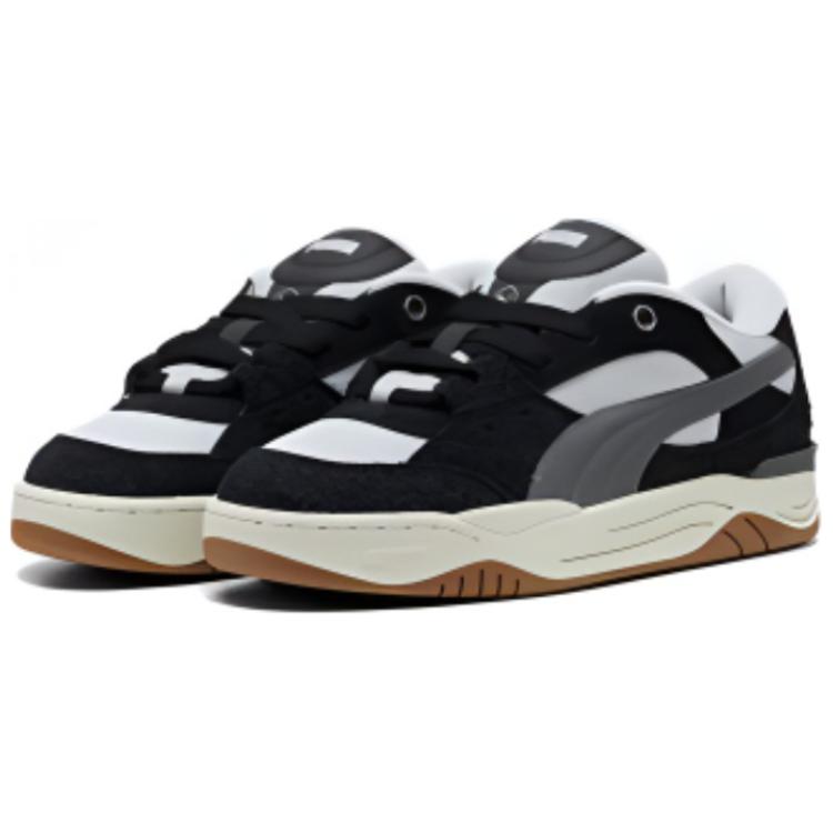 Puma 180 Texture Cool Light Grey Unisex Sneakers Black Gum 397313-04