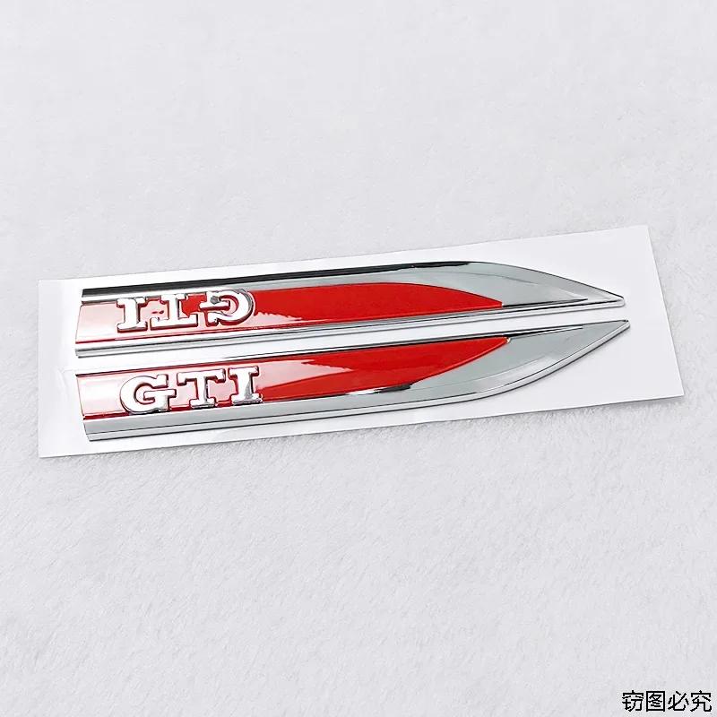 BGF1 Golf 3 4 MK3 MK4 2026 Hot For VW VOLKSWAGEN For VOLKSWAGEN VW 16.2x2cm Car Side Fender Emblem Sticker GTI Polo Golf Passat Tigua