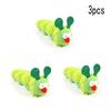 Pet Supplies Caterpillar Shaped Plush Cat Toy Contains Catnip Self Pleasure Boredom Relief Interactive Play