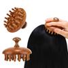 Multi-Functional Wood Therapy Massage Comb Scalp Head Massager Natural Sandalwood Circular Tooth Guasha Scraping Body Massager