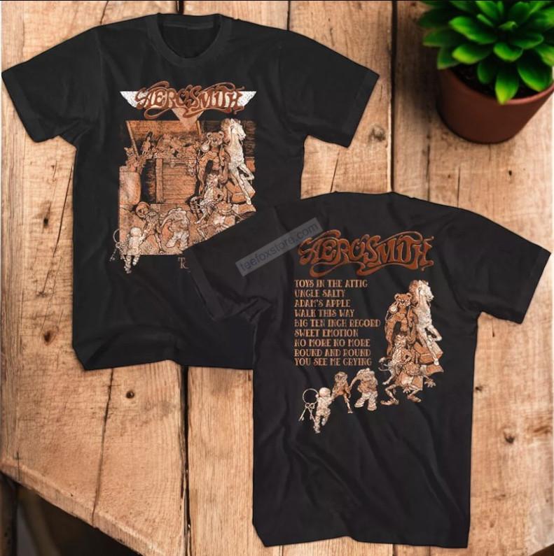 Aerosmith Toys in the Attic Album Shirt Unisex T-Shirt Graphic Tee