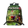 Рюкзак с 3D-принтом мультфильма Pikmin для мальчика и девочки, модный повседневный рюкзак, школьная сумка 16 дюймов, веселый водонепроницаемый рюкзак, рюкзаки на заказ DIY