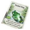 Pocket Hug Animal Resin Mini Animal Pocket Hug Token with Card Emotional Support Turtle Miniature Encouragement Gift for Christmas Birthday