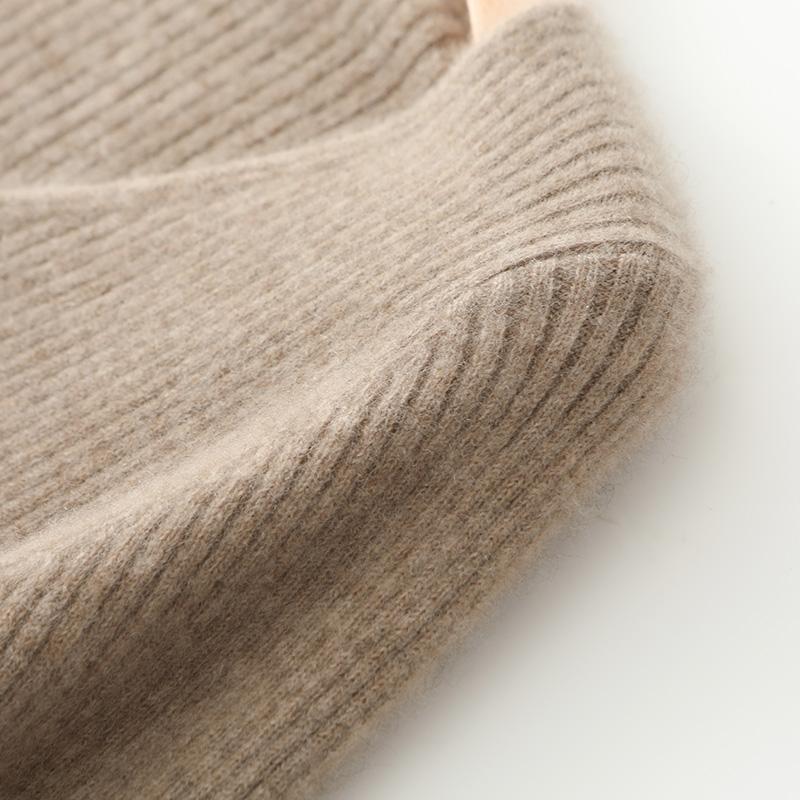 Женское кашемировое платье Qinghe кашемир 30% кашемир 70% шерсть осенне-зимняя кашемировая юбка мягкая и теплая